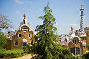 Park Guell，西班牙巴塞罗那