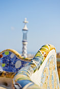 Park Guell，西班牙巴塞罗那