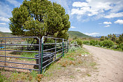 Grand Mesa Spring Landscape科罗拉多篱笆围栏