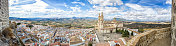 全景老城和奥尔维拉教堂，安达卢西亚，西班牙