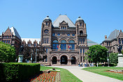 位于加拿大多伦多的安大略议会大厦