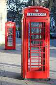 伦敦红色电话亭