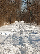 冬季路径-垂直路径
