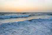 海上日落