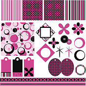 向量剪贴簿页面 向量剪贴簿页面