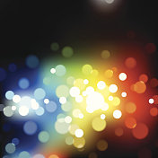 五彩缤纷的模糊的灯光。EPS8 五彩缤纷的模糊的灯光。EPS8