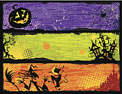 有趣的万圣节横幅 有趣的万圣节横幅